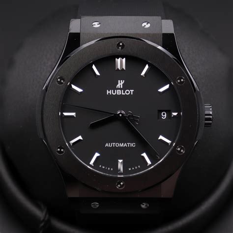 hublot classic fusion grey dial|hublot classic fusion black magic chronograph.